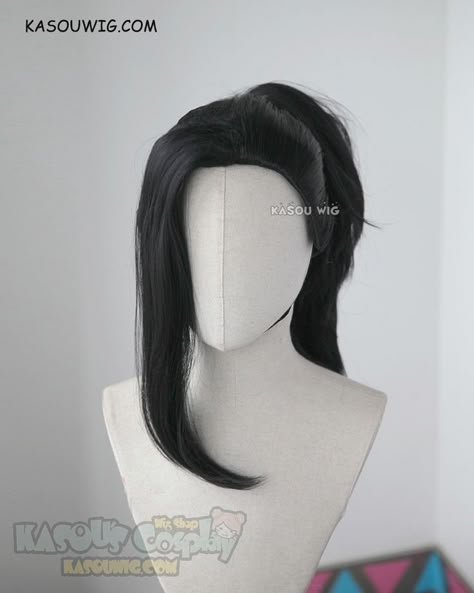 My Hero Academia Yaoyorozu, Author's Point Of View, Kasou Wig, Kawaii Wigs, Ponytail Wig, Anime Wigs, Cosplay Hair, Kawaii Hairstyles, Fake Hair