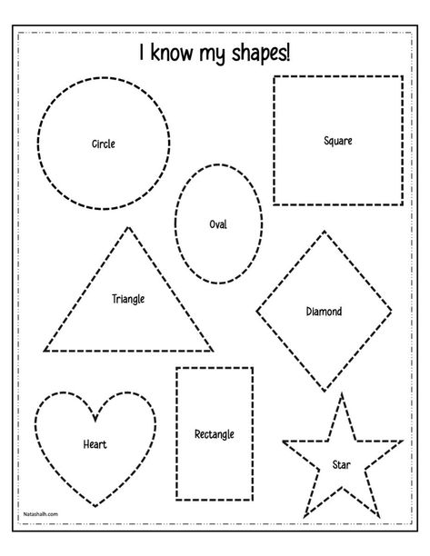 Free printable shape tracing worksheet Matching Shapes Preschool, Free Shapes Worksheets, Pre K Shapes Free Printable, Shapes Unit Preschool, Shapes Crafts For Preschoolers, Drawing Shapes Preschool, Worksheet Shapes Preschool, Two Year Old Worksheets Free Printable, Preschool 3 Activities