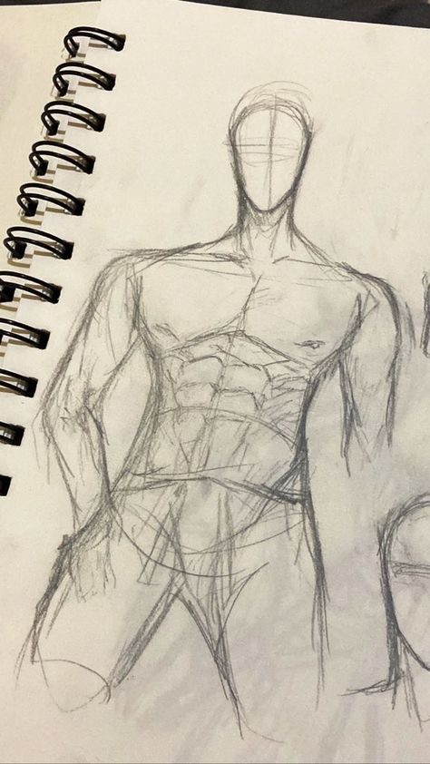 Male Body Sketch Anatomy, Guy Anatomy, Practice Sketching, How To Draw Abs, Male Body Drawing, Male Art Reference, Man Anatomy, Man Sketch, Human Anatomy Drawing