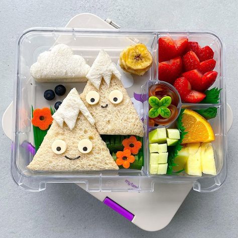 Cute Kids Lunch Ideas, Kid Bento Box Ideas, Cute Lunches For School, Cute Sandwich Ideas, Bento Lunch Box Ideas For Kids, Prek Lunchbox Ideas Picky Eater, Children Lunch Ideas, Fun Bento Box Lunch For Kids, Bento Box Lunch For Kids Ideas