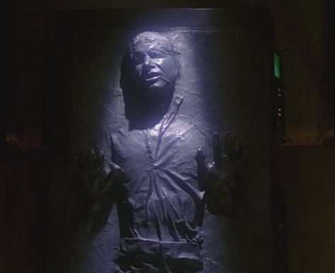 Star Wars geeks dream come true! - Freeze Yourself In Carbonite For Only $100 Han Solo Carbonite, Star Wars Jokes, Star Wars Day, The Force Is Strong, Disney Planning, Mark Hamill, Han Solo, The Empire Strikes Back, Carrie Fisher