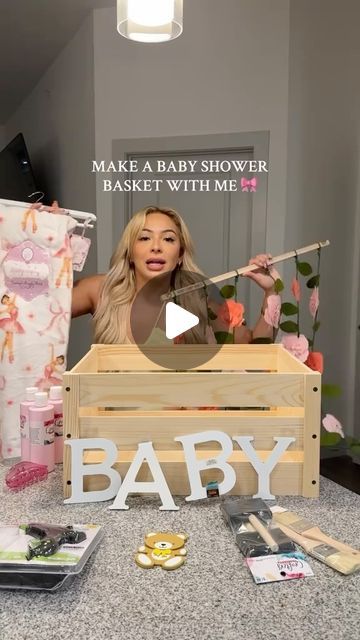 MICHELLE PAZ on Instagram: "make a baby shower gift with me 🎀

#babyshowergift #babyshowerideas #cute #explore" Gender Reveal Return Gift Ideas, Baby Shower Gift For Boys, Baby Shower Work Party, Dollar Tree Baby Shower Gifts, Cute Ways To Wrap Baby Shower Gifts, Wrapping Baby Gifts, Diy Baby Gift Basket, Baby Boy Gift Basket Ideas, Baby Shower Gift Ideas For Boys