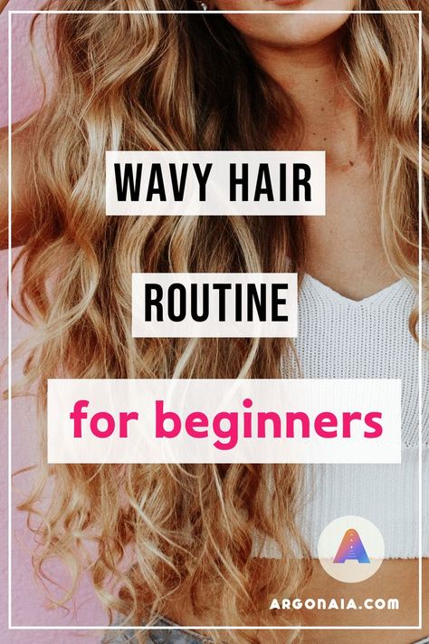 wavy hair products Air Dry Wavy Hair, Thick Wavy Haircuts, Shampoo For Wavy Hair, Frizzy Wavy Hair, Easy Routine, Wavy Hair Tips, Wavy Hair Care, Wavy Hairstyles Tutorial, Turmeric Health