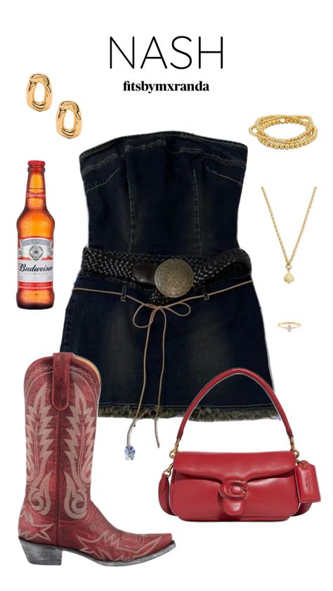 NASHVILLE OOTD #outfitinspo #nashvilleoutfit #countryconcertinspo Black Stagecoach Outfit, Coquette Country Outfits, Nashville Club Outfit, Kings Of Leon Concert Outfit, Nashville Night Out, Stagecoach Outfit 2024, Rock Country Concert Outfit, Nashville Outfits Bachelorette Party, Nashville Outfits Going Out Summer