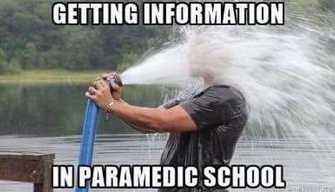 More Emt Funny Ems Humor, Ems Humor Paramedics, Paramedic Memes, Medic School, Emt Quote, Paramedic Study, Emt Memes, Paramedic Funny, Emt Life