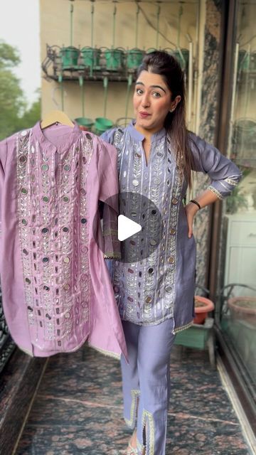 VASTRA GHARR on Instagram: "“THE SHERWANI CORDSET” made on pure self cotton fabric with heavy cutdana and real mirror work on the front panel of the shirt.

To place your order visit our website
WWW.VASTRAGHARR.COM
(And search 🔍 THE SHERWANI 2.0) or dm us for direct link of the product

📍 C 30 Amar Colony Lajpat Nagar IV

Booking no. 9810634975

(summer coords, co ords, fashion, shopping, online shopping, suits, pure cotton, handwork, cotton suits)

#purecotton #stylist  #designercollection  #trendingreels #design #cottonsuit #explore #punjabisuit
#designerscollection #newarrivals #punjabi #purechikankari #purecotton #supportsmallbusiness #vocalforlocal #onlineshopping #retail #fashion #coordset #summercoords #trendingoutfit #weddingseason" Summer Co Ords, Coord Set, Cotton Suits, Punjabi Suits, Mirror Work, Wedding Season, Designer Collection, Pure Cotton, Cotton Fabric