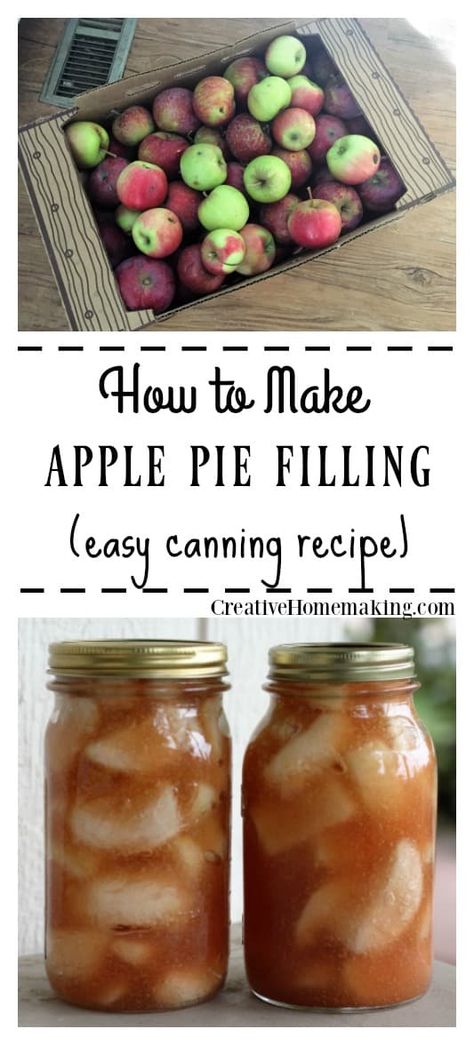 Easy Canning Apple Pie Filling, Recipe For Canned Apple Pie Filling, Canning Apples For Pies, Homemade Canned Apple Pie Filling, Easy Canned Apple Pie Filling, Canning Apples For Pie Filling, Canned Apple Pie Filling Recipes Canning, Canning Fresh Apples, Water Bath Canning Apple Pie Filling