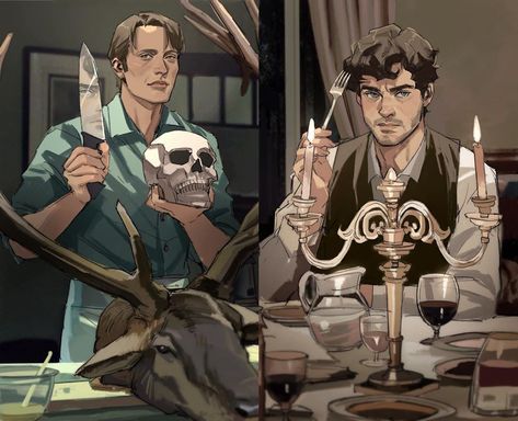 @thisuserisalive shared a photo on Instagram: “Hannibal & Will 🔪  Am I ignoring all my assignments and schoolwork to make Hannibal fanart? Yes ❤️   #hannibal #willgraham #hannigram…” • Jul 6, 2020 at 7:23pm UTC Hannibal And Will Fanart, Hannibal Will Fanart, Will And Hannibal Fanart, Hannibal X Will Fanart, Hannigram Fanart, Hannibal Fanart, Hannibal Lecter Series, Hannibal Tv Show, Will Graham Hannibal