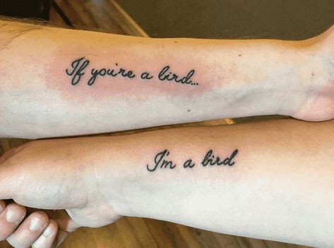 15 Couples Tattoos That Are WAY Cuter Than Any Engagement Ring Tattoo Ideas With Names, Engagement Ring Couple, Wedding Ring Tattoos, Zwilling Tattoo, Marriage Tattoos, Couple Tattoo Ideas, Couple Tattoos Love, Him And Her Tattoos, Anniversary Tattoo