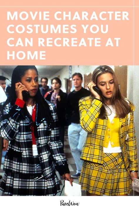 Have you ever wanted to dress up in a movie character costume but don?t know where to begin? From 'Hocus Pocus' to 'The Matrix,' keep reading for the best movie character costumes. #movie #character #costumes Tv Show Characters To Dress Up As, Movies To Dress Up As, 90s Movie Characters Women, Dress Up As Movie Character, Fun Characters To Dress Up As, Black Tv Characters Costumes, Dress As A Movie Character, Iconic Movie Outfits Women, Easy Character Dress Up