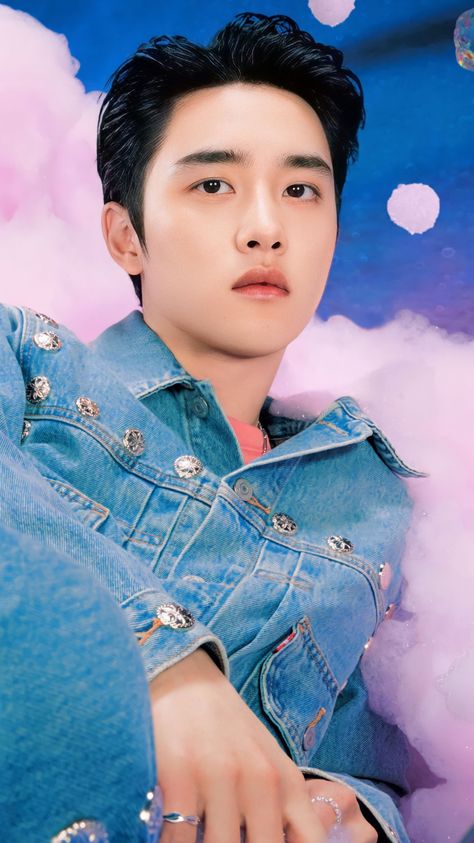 Exo D.o Smile, Kyungsoo Cream Soda, Exo Cream Soda, Kyungsoo Wallpaper, Exo Exist, Do Smile, Exo Aesthetic, Doh Kyungsoo, Exo Lockscreen