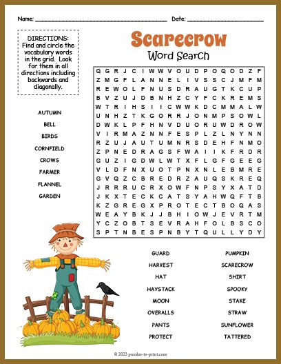 Free Printable Scarecrow Word Search Pumpkin Word Search, September Word Search, Fall Word Search Free Printable, Free Word Search Puzzles Printables, Adult Word Search Printables, November Word Search, Emoji Words, Fall Word Search, Halloween Teaching