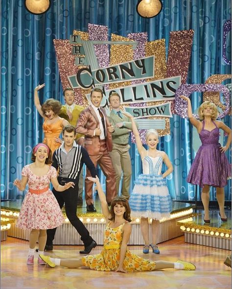 the corny collins show#cwd #macysparade #tagsforlikes #hairspraylive #dovecameron #ambervontussle #hairspray #musicals #nbc @dovecameron Hairspray Musical Costumes, Hairspray Aesthetic, Hairspray Party, The Prom Musical, Musicals Aesthetic, Corny Collins, Hairspray The Musical, Hairspray Costume, Welcome To The 60s