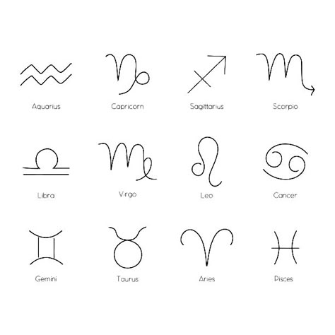 Im Lost Tattoo Ideas, Star Sign Tattoos Aquarius, Star Sign Tattoos Taurus, Small Star Sign Tattoos, Zodiac Signs Tattoos Pisces, Minimalistic Zodiac Tattoo, Capricorn And Pisces Tattoo, Minimalist Tattoo Zodiac Signs, Minimalist Zodiac Tattoo