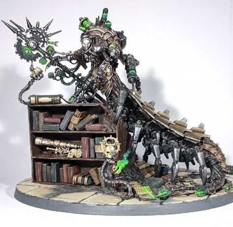 Kitbash Miniatures, Warhammer Kitbash, Warhammer Necrons, Chaos Knight, Dark Mechanicus, Warhammer 40k Necrons, 3d Printed Miniatures, Cyborgs Art, Home Games