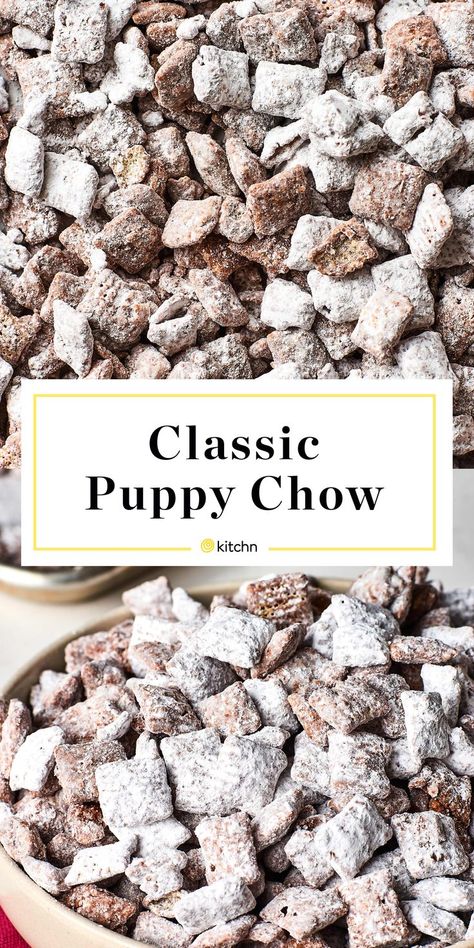 Easy Puppy Chow, Chex Mix Recipes Original, Puppy Chow Chex Mix Recipe, Puppy Chow Recipe, Chex Mix Puppy Chow, Muddy Buddies Recipe, Chow Recipe, Puppy Chow Recipes, Cereal Snacks