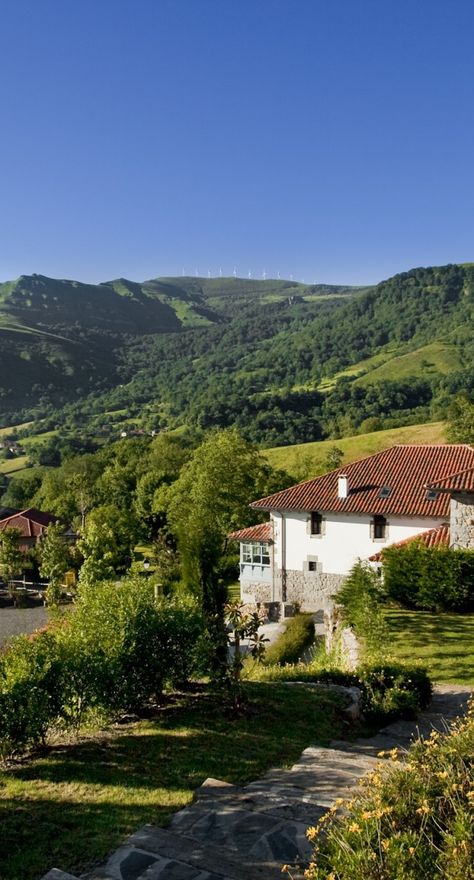 Casona de Quintana hotel in Cantabria is a secluded valley stay with artfully placed antiques, charming hosts and verdant mountain views. Idle sorts will enjoy the slow pace of rural life, city fans can head to Bilbao and activity enthusiasts can birdwatch, cave walk or hike the hilly trails. Bilbao, Basque Country Spain, Basque Aesthetic, Basque Spain, Rural Spain, Spain Country, Bedroom Mural, Mr Mrs Smith, Spain Trip