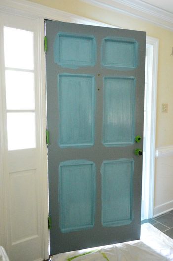 Painting Inside Of Front Door, Inside Front Door Colors, Paint Inside Of Front Door, Inside Of Front Door, Inside Front Door, Paint Doors, Painting Doors, Front Door Inside, Door Painting