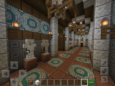 #minecraft #castle #germany Castle Room Ideas, Minecraft Medieval Castle Interior, Minecraft Palace Interior, Castle Interior Minecraft, Minecraft Castle Interior Ideas, Minecraft Castle Interior, Mc Castle, Casas Mine, Castle Corridor