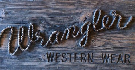 Wrangler: A Heritage Brand Looks At 70 - https://hddls.co/2HH6DW7 Wrangler Logo Aesthetic, Wrangler Western Wear Wood Sign, Wrangler Wallpaper, Wrangler Aesthetic, Western Backgrounds, Western Icons, Cowgirl Coffee, Western Aesthetic Wallpaper, Disney Jessie