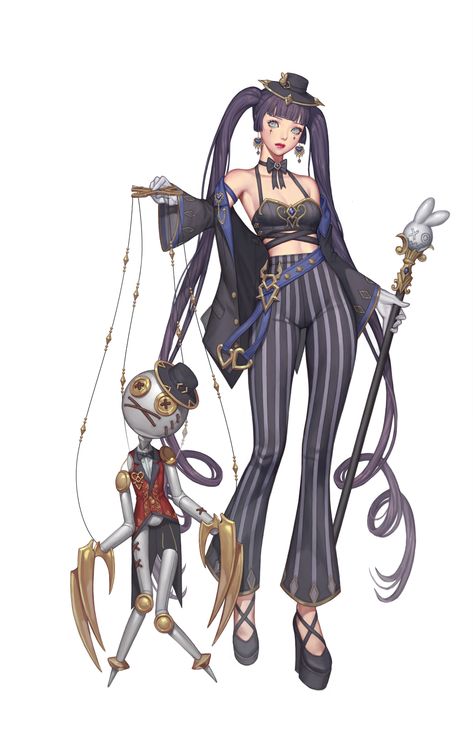 Anime Circus, Circus Outfits, Circus Characters, Steampunk Halloween, Circus Art, Game Character Design, Izu, 판타지 아트, X Reader