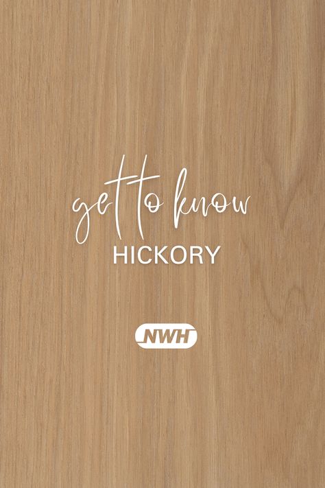 Get to know Hickory.🌳

Renowned for its exceptional hardness and impact resistance, Hickory is suited for high-traffic flooring and heavy-duty applications. Its natural color variation, from creamy whites to deep browns, allows for a striking visual contrast, making it ideal for statement pieces that require both resilience and beauty.

Learn more about Hickory: https://bit.ly/3VF8Jut

#DesignInspiration #Hickory #NaturalBeauty #Woodworking #WoodFacts #WoodSpecies Rustic Hickory Cabinets, Hickory Floors, Hickory Kitchen, Hickory Cabinets, Hickory Flooring, Art Of Nature, Hardwood Decking, Connection To Nature, Hickory Wood