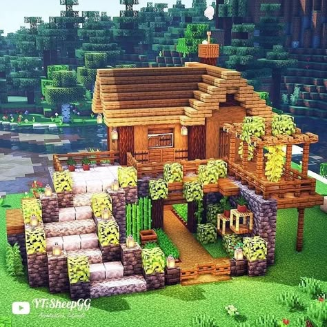 Minecraft Hus, House Ideas Minecraft, Blueprints Minecraft, Houses Blueprints, Construction Minecraft, Minecraft House Ideas, Case Minecraft, Minecraft Decoration, Minecraft Houses Survival