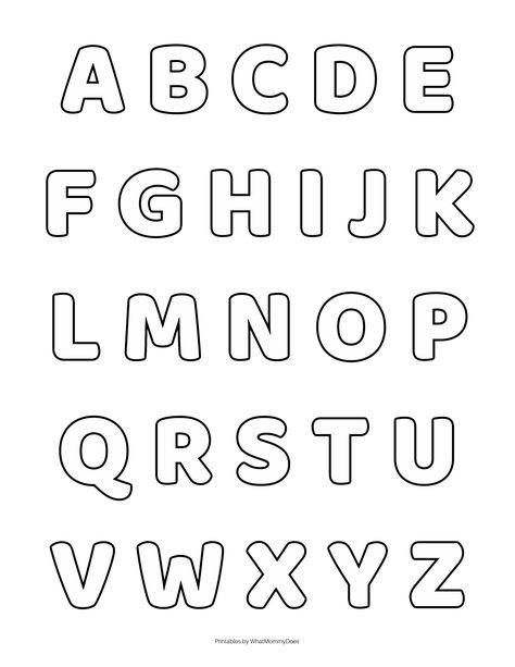 Upper Case Alphabet Printables, Alphabet Patterns Templates, Letter Print Outs Free Printable, Outline Letters Fonts Free Printable, 3 Inch Letter Stencils Printables Free, Alphabet For Coloring, Uppercase Alphabet Printable, Alphabet Outlines Printable Letters, Abc Templates Printable Alphabet Letters