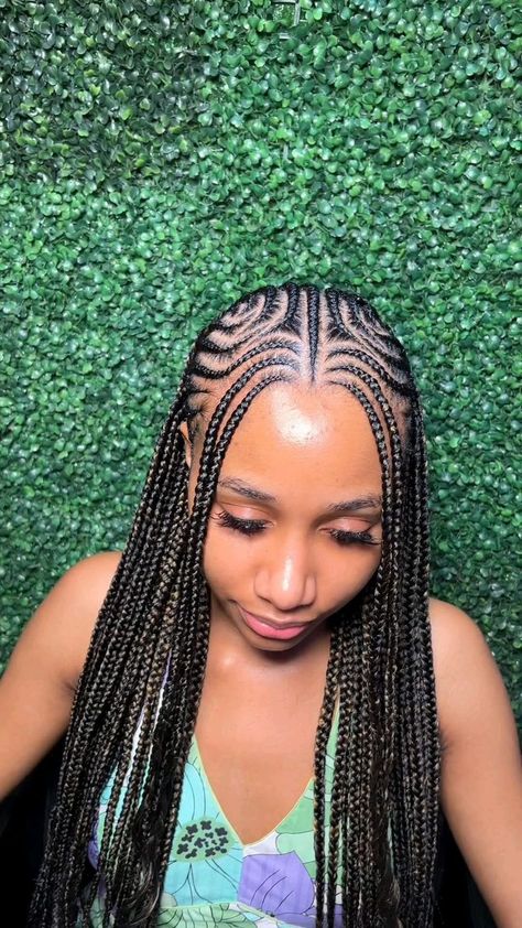 Latest Braided Hairstyles, Latest Hair Braids, Cornrows Natural Hair, Cornrows Braids For Black Women, Quick Braids, Short Box Braids Hairstyles, Braided Hairstyles For Black Women Cornrows, Braids Ideas, Quick Natural Hair Styles