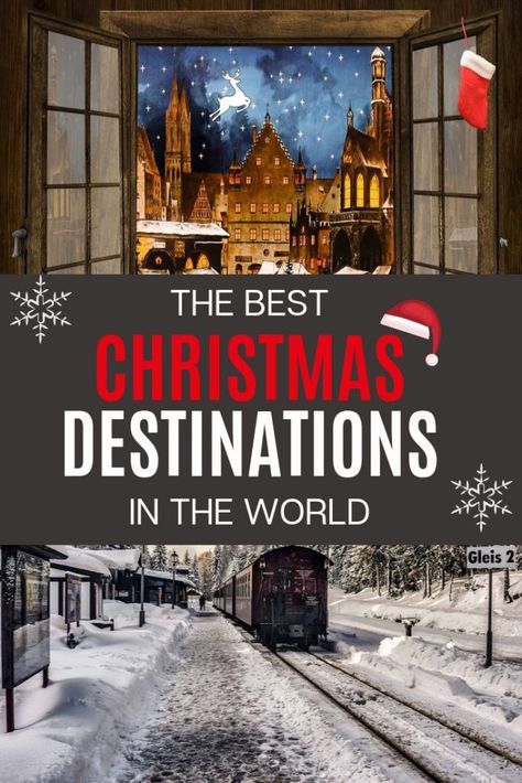 Best Christmas Destinations, Xmas Morning, Christmas Travel Destinations, Christmas Getaways, Christmas Destinations, Christmas In Europe, Holiday Travel Destinations, Best Christmas Markets, Christmas Markets Europe