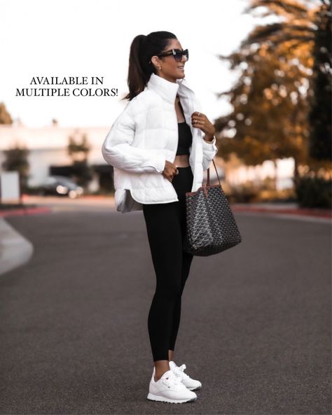 Pippa Packable Puffer Jacket curated on LTK Packable Puffer Jacket Outfit, Lightweight Puffer Jacket Outfit, Pippa Packable Puffer Jacket, White Puffer Coat Outfit, White Puffer Jacket Outfit, White Jacket Outfit, Stylin By Aylin, Winter Pregnancy, White Puffer Jacket