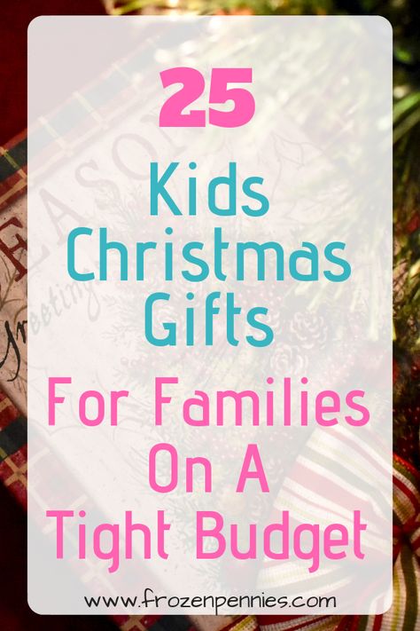 When you are close to Christmas and need a gift for kids, here is a  list of last minute Christmas gifts for kids on a budget! #christmasgifts #giftsforkids #christmasbudget #frozenpennies Affordable Gifts For Kids, Inexpensive Christmas Gifts For Family Children, 2022 Kids Christmas Gifts, Affordable Christmas Gifts For Kids, What To Get Kids For Christmas, Group Gifts For Kids, Inexpensive Kids Christmas Gifts, Simple Christmas Gifts For Kids, Practical Christmas Gifts For Kids