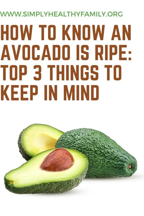 How To Pick Avocado, Avocado Recipes Easy, How To Ripen Avocados, Avocado Dishes, Advocare Recipes, Baked Avocado, Food Advice, Fresh Avocado, Things To Keep In Mind