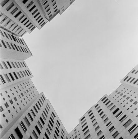 Interior façade of the São Borja building, Rio de Janeiro, RJ. Brazil - Farkas, Thomaz - Google Cultural Institute Gray Aesthetic, Ex Machina, Mystic Messenger, White Photo, Black Mirror, White Aesthetic, The Villain, Rio De Janeiro, The Sky