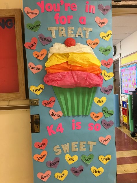 Valentines Day Hallway Decorations, Classroom Door Ideas Valentines Day, Candy Land Theme Classroom Door, Valentine Classroom Door Ideas, Valentine’s Door Preschool, Preschool Classroom Door Ideas, February Classroom Door Ideas, Door Decoration, Valentines Day Door Decorations For Classroom February Bulletin Boards