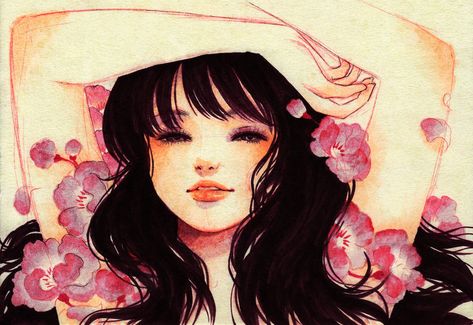 Maria Victoria, Victoria Art, الفن الرقمي, Arte Grunge, Copic Marker, Art Video, Ethereal Art, Pics Art, Pretty Art