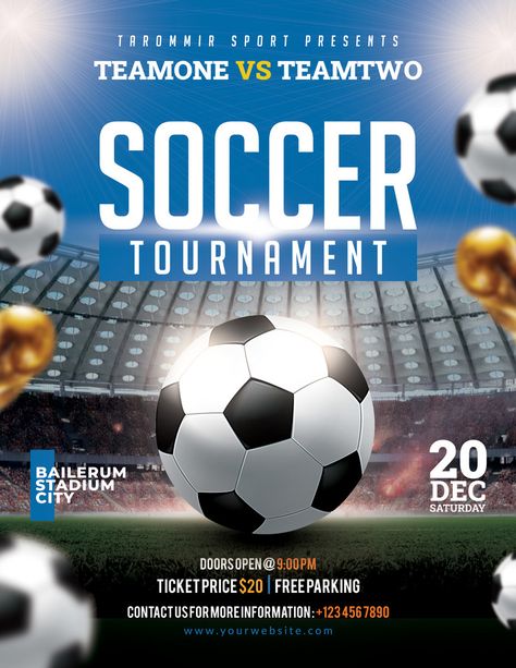 Football Tournament Flyer, Football Competition Poster, Football Match Flyer Design, Football Competition Flyer Design, Football Graphic Design Poster, Soccer Flyer Design, Football Tournament Poster Design, Football Design Graphics, Sports Flyer Design