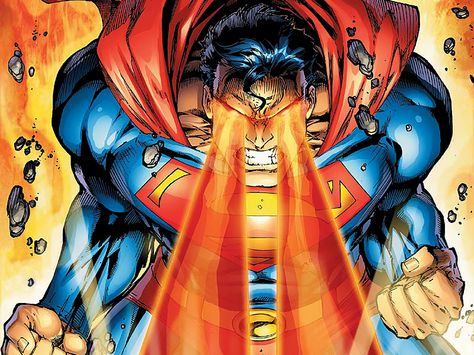 Sure Superman Has X-Ray Vision. But How Would It Actually Work? Heat Vision, Superman Gifts, Superman Wallpaper, Superman Man Of Steel, Superman Art, Superman Comic, Univers Dc, Arte Dc Comics, Bd Comics