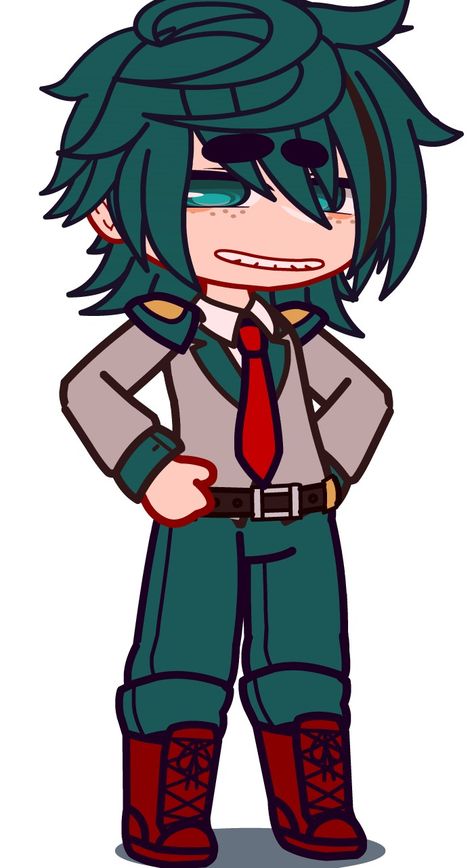 Wanted to put "🥦" instead of "🧩" but I don't wanna seem like that type of mha fan who thinks DEKU is an "innocent brocoli/cinnamon roll🥺🥺" Izuku Midoriya Gacha Club Code, Inko Midoriya Gacha Club, Deku Designs, Mha Gacha Club Outfit Ideas, Deku In Gacha Club, Gacha Club Mha Oc, Mha Uniform Gacha Club, Gacha Club Izuku Midoriya, Gacha Club Mha Characters