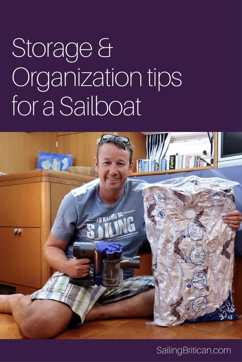 Storage & Organization Sailboat Storage Ideas, Sailboat Organization, Sailboat Remodel, Sailboat Interior Ideas, Sailboat Life, Boat Organization, Sailing Videos, Liveaboard Sailboat, Information Station