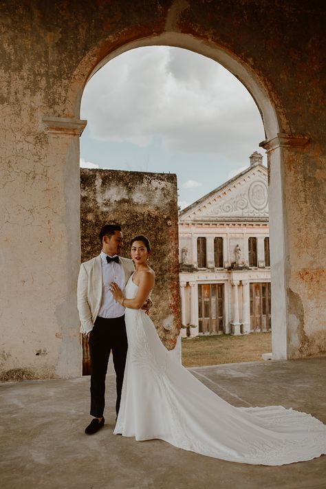 Magically Opulent And Elegant Merida Destination Wedding | Junebug Weddings Merida Wedding, Destination Wedding Etiquette, Rattan Decor, Event Invitation Design, The Hacienda, Pronovias Bridal, Pronovias Wedding Dress, Wedding Etiquette, Old Hollywood Glam