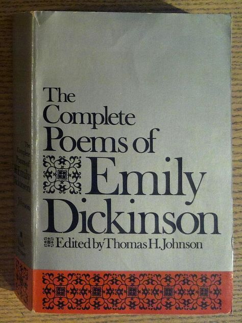 The Complete Poems of Emily Dickinson by Pistilbooks on Etsy Emily Dickinson Books, Poems Of Emily Dickinson, Emily Dickinson Poetry, Amherst Massachusetts, Nature Poetry, Emily Thomas, Dickinson Poems, Emily Dickinson Poems, Brown Co