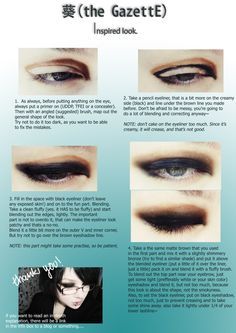 Visual Kei Makeup, Maquillage Goth, Kei Visual, Swag Makeup, Emo Makeup, Makijaż Smokey Eye, Dope Makeup, The Gazette, Edgy Makeup