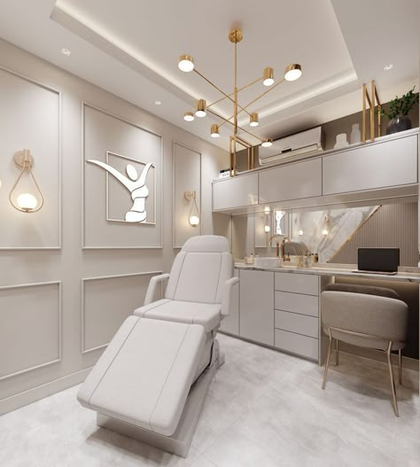 Studio Room Design, Dental Design Interior, Dentist Office Design, Dental Spa, Display Retail, Esthetician Room Decor, Dental Office Design Interiors, Esthetics Room, Spa Room Decor