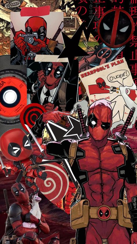 Deadpool Wallpaper Iphone, Uicideboy Wallpaper, Deadpool Poster, Deadpool Pictures, Gambit X Men, Deadpool Artwork, Marvel Phone Wallpaper, Deadpool X Spiderman, Whatsapp Wallpapers Hd