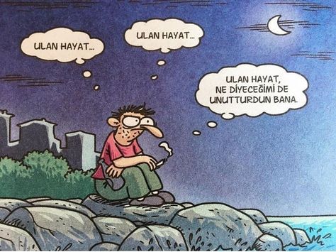 Karikatür, ulan hayat Fun Stuff, Peanuts Comics, Humor, Comics, Funny, Art, Humour