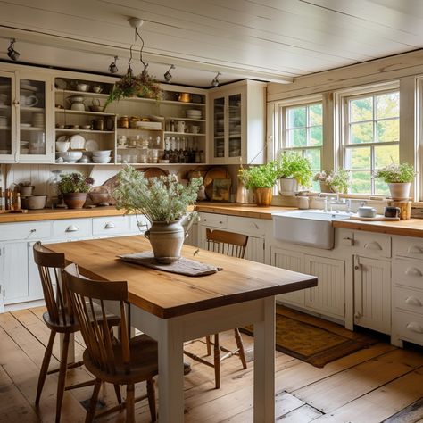 Cafehailee - Regal kitchen 😍😍 Kitchen Old Style Rustic, French Country Farmhouse Decorating, Old House Aesthetic Interior, Kitchen Old Style, Old Farmhouse Aesthetic, Spot Light Photoshoot, Regal Kitchen, 1940s Farmhouse, Cozy Room Ideas