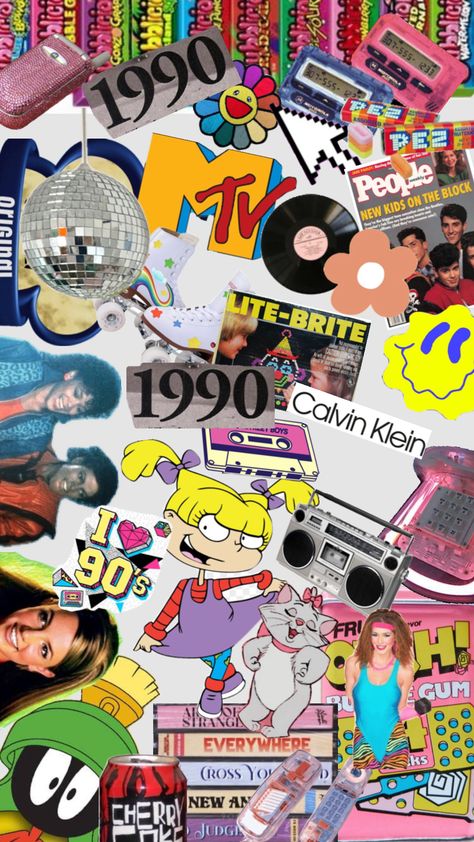 90s 00s Nostalgia, 90s Moodboard Aesthetic, 90s Tv Aesthetic, Throwback Aesthetic 2000s, 90s Yearbook, 90s Collage, 1990s Aesthetic, Throwback Aesthetic, Los 90s