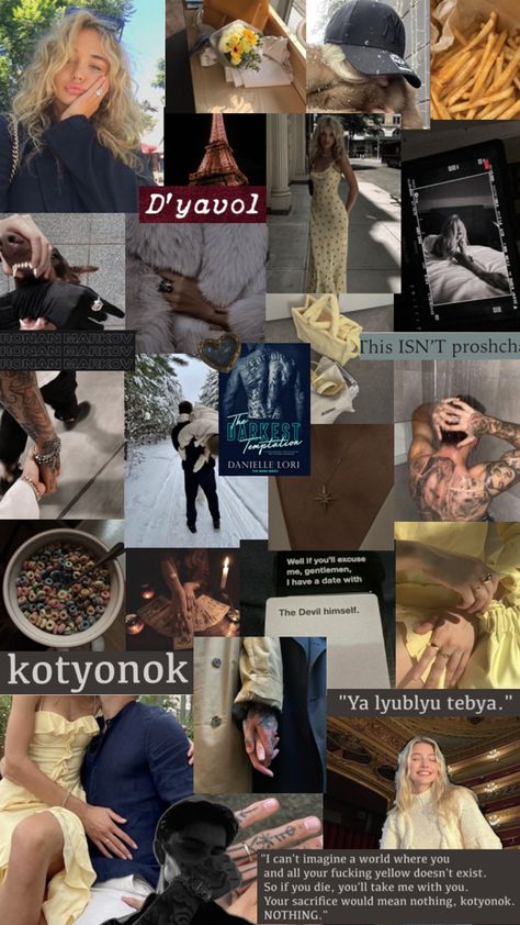 The Darkest Temptation by Danielle Lori || Mila Mikhailova & Ronan Markova Darkest Temptation Aesthetic, The Darkest Temptation Aesthetic, Temptation Aesthetic, The Darkest Temptation, Darkest Temptation, Danielle Lori, Fantasy Romance Books, Dark Books, Good Romance Books