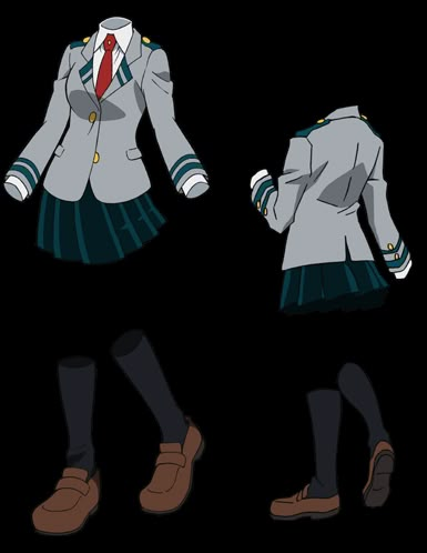 Bakugo Ua Uniform, Ua Uniform Bnha Female, Mha Uniform Drawing, Mha Ua Uniform, Mha School Uniform, Ua Uniform Bnha, U.a Uniform Bnha, Mha Uniform, Mha Base